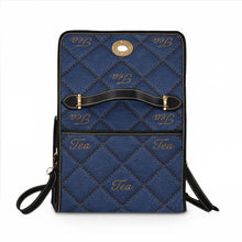 Load image into Gallery viewer, Blue to the Tea Waterproof Canvas Bag
