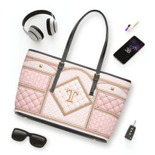 Load image into Gallery viewer, Luxury Pink Tea PU Leather Shoulder Bag
