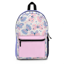 Load image into Gallery viewer, Soft Pink Butterfly Backpack
