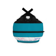 Load image into Gallery viewer, Baby Blue Stuff Backpack
