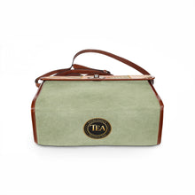 Load image into Gallery viewer, Delicate Green Waterproof Canvas Bag
