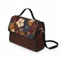 Load image into Gallery viewer, Flower Flap Waterproof Canvas Bag
