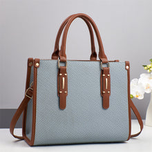 Load image into Gallery viewer, Exquisite Luxury Designer Bag - Women's Tote Shoulder Bags High Quality PU Leather Nylon Lining Open Closure Chain Stylish Trendy

