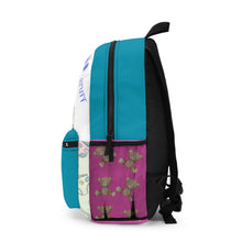 Load image into Gallery viewer, Baby Blue Stuff Backpack
