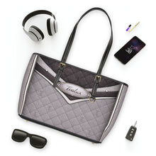 Load image into Gallery viewer, Gray Thrill PU Leather Shoulder Bag
