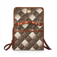 Load image into Gallery viewer, Brown Zone Waterproof Canvas Bag
