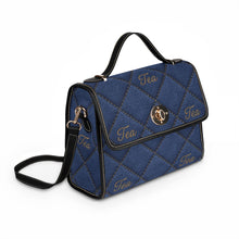 Load image into Gallery viewer, Blue to the Tea Waterproof Canvas Bag
