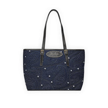 Load image into Gallery viewer, Blue Blast PU Leather Shoulder Bag
