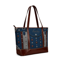 Load image into Gallery viewer, Blue Thunder Tealux Handbag
