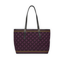 Load image into Gallery viewer, Purple Berry Tea PU Leather Shoulder Bag
