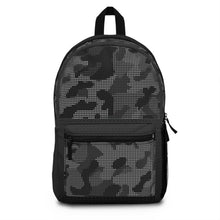 Load image into Gallery viewer, Black Gray Cameo Backpack
