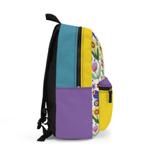 Load image into Gallery viewer, Colorful Floral Backpack - Vibrant Design for Everyday Adventures
