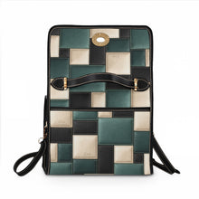 Load image into Gallery viewer, Jill Teal Waterproof Canvas Bag
