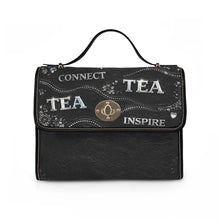Load image into Gallery viewer, Black Tea 3 Waterproof Canvas Bag
