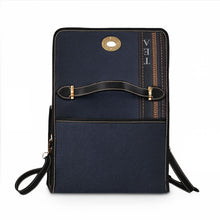 Load image into Gallery viewer, Blue Tea Waterproof Canvas Bag
