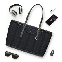 Load image into Gallery viewer, Trusting Blue PU Leather Shoulder Bag
