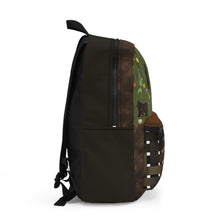 Load image into Gallery viewer, Nature-Inspired Bear Print Backpack - Perfect for Outdoor Adventures
