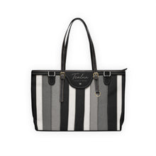 Load image into Gallery viewer, Black Grey Running Tea PU Leather Shoulder Bag
