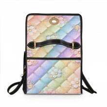 Load image into Gallery viewer, Big Flower Run Waterproof Canvas Bag
