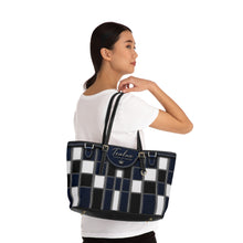 Load image into Gallery viewer, Blue Desire Tealux PU Leather Shoulder Bag
