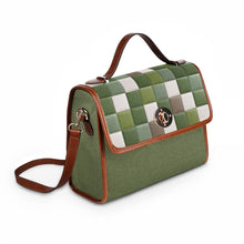 Load image into Gallery viewer, Wild Green Run Waterproof Canvas Bag
