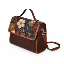 Load image into Gallery viewer, Flower Flap Waterproof Canvas Bag
