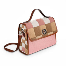 Load image into Gallery viewer, Brown 4 Pink Waterproof Canvas Bag
