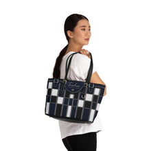 Load image into Gallery viewer, Blue Desire Tealux PU Leather Shoulder Bag
