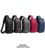 Load image into Gallery viewer, Men's Business Messenger Waterproof Shoulder Bag
