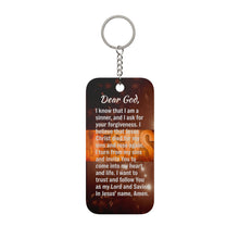 Load image into Gallery viewer, Dear God Double-Sided Keychain Charm
