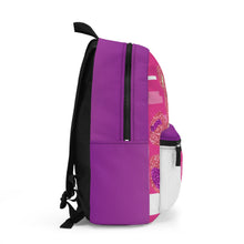 Load image into Gallery viewer, Kids Backpack - Colorful Shiny Bear Purple and Pink Roomy Design
