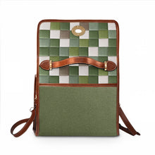 Load image into Gallery viewer, Wild Green Run Waterproof Canvas Bag
