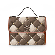 Load image into Gallery viewer, Brown Zone Waterproof Canvas Bag
