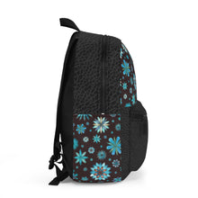 Load image into Gallery viewer, Blue Snow Flowers Backpack
