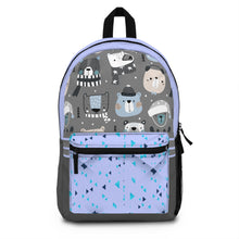 Load image into Gallery viewer, 2 Adorable Animal Print 15 Backpack for Kids - Cute &amp; Cozy
