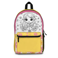 Load image into Gallery viewer, Flower Girl Color Creation Backpack

