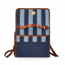 Load image into Gallery viewer, Blue Jean 2 Waterproof Canvas Bag
