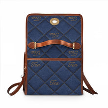 Load image into Gallery viewer, Blue to the Tea Waterproof Canvas Bag
