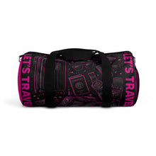 Load image into Gallery viewer, Glowing Pink Travel Duffel Bag
