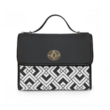 Load image into Gallery viewer, Black Tea 15 Waterproof Canvas Bag
