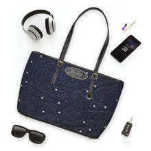 Load image into Gallery viewer, Blue Blast PU Leather Shoulder Bag
