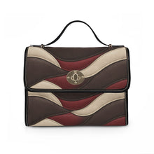 Load image into Gallery viewer, Flowing Brown 4 Waterproof Canvas Bag
