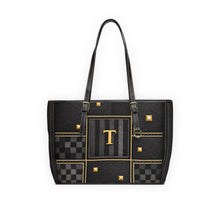 Load image into Gallery viewer, Black shine 3 PU Leather Shoulder Bag
