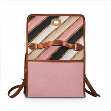 Load image into Gallery viewer, Pink Rush Waterproof Canvas Bag
