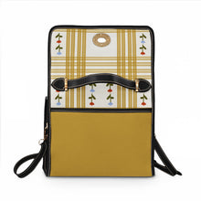 Load image into Gallery viewer, Two Flowers Waterproof Canvas Bag
