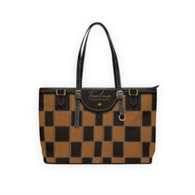 Load image into Gallery viewer, Unique Brown PU Leather Shoulder Bag
