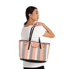 Load image into Gallery viewer, Pink Grey Tea PU Leather Shoulder Bag

