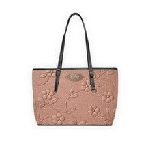 Load image into Gallery viewer, Brown Travel Flowers PU Leather Shoulder Bag
