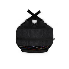 Load image into Gallery viewer, Blue Colorful Stripes 5 Backpack
