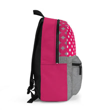 Load image into Gallery viewer, Pink Polk-a-Dot Backpack
